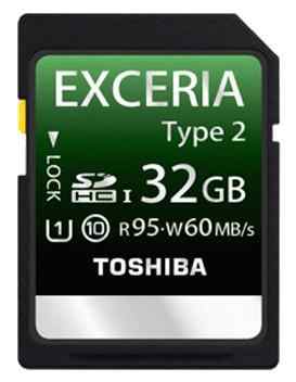 Sd Toshiba Exceria Type2 32gb R95